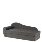 MATYLDA válenda celočalouněná, provedení levé, látka B 06 šedý melír